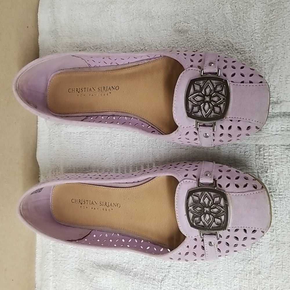 Christian Siriano for Payless women's sz 7.5 Flat Shoes used condition